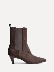 Linzi Brown Ritual Kitten Heeled Chelsea Boots - Image 2 of 5