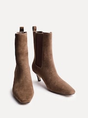 Linzi Natural Ritual Kitten Heeled Chelsea Boots - Image 4 of 5