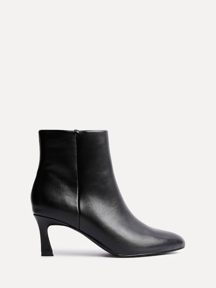 Linzi Black Reserve Round Toe Stiletto Ankle Boots - Image 2 of 5 Linzi Black Reserve Round Toe Stiletto Ankle Boots - Image 2 of 5