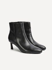 Linzi Black Reserve Round Toe Stiletto Ankle Boots - Image 5 of 5