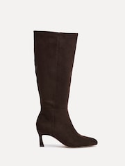 Linzi Brown Rush Pointed Toe High Leg Stiletto Boots - Image 4 of 7