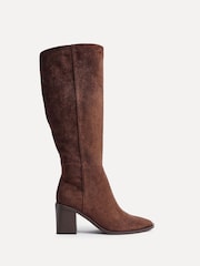 Linzi Brown Levine Block Heeled High Leg Boots - Image 3 of 6