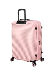 IT Luggage Medium Metallic Traversed Rose Gold Suitcase - Image 5 of 7