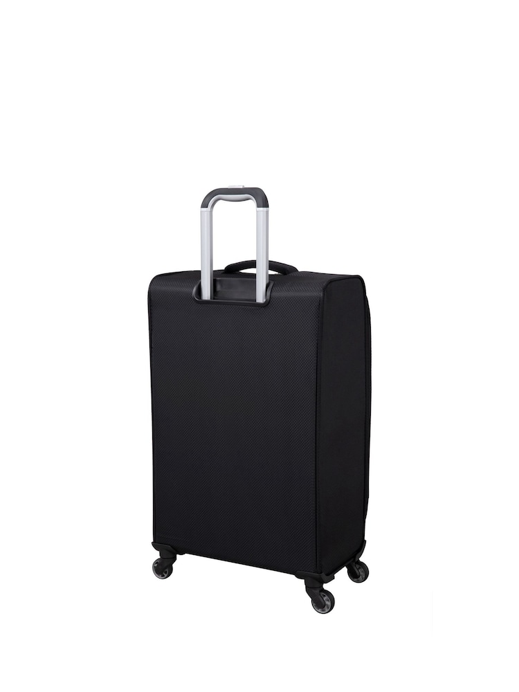 IT Luggage Decisive Cabin Black Suitcase - Image 2 of 8