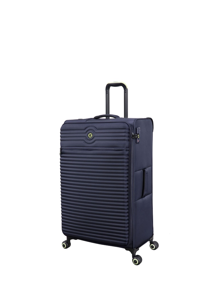 IT Luggage Large Blue Circulator Suitcase - Image 1 of 8