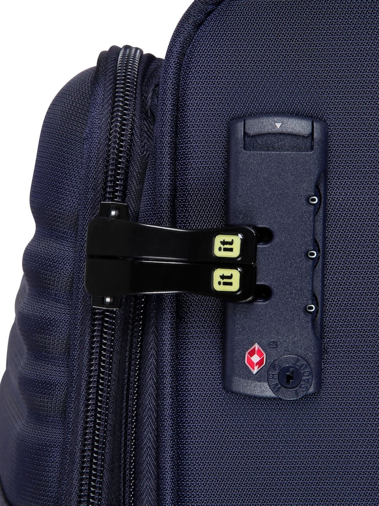 IT Luggage Large Blue Circulator Suitcase - Image 8 of 8