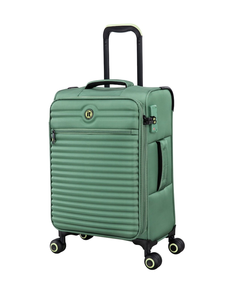 IT Luggage Green Circulator Cabin Suitcase - Image 2 of 8