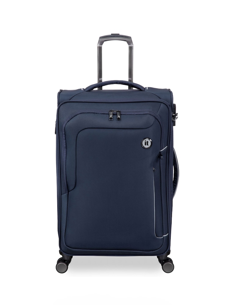 Blau - IT Luggage Medium Blue Teleported Suitcase - Bild 1 von 11