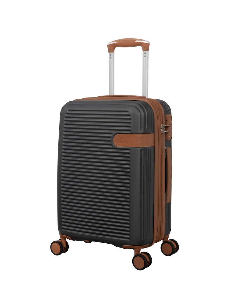 Grau - IT Luggage Grey Clarify Cabin Suitcase - Bild 2 von 8