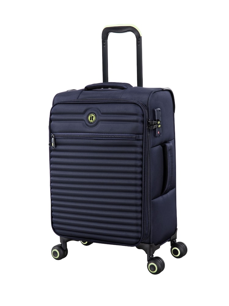 Blau - IT Luggage Blue Circulator Cabin Suitcase - Bild 1 von 8