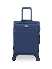 IT Luggage Blue Lustrous Luxe Night Cabin Suitcase - Image 1 of 8