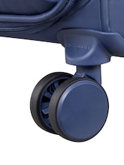 IT Luggage Blue Lustrous Luxe Night Cabin Suitcase - Image 7 of 8