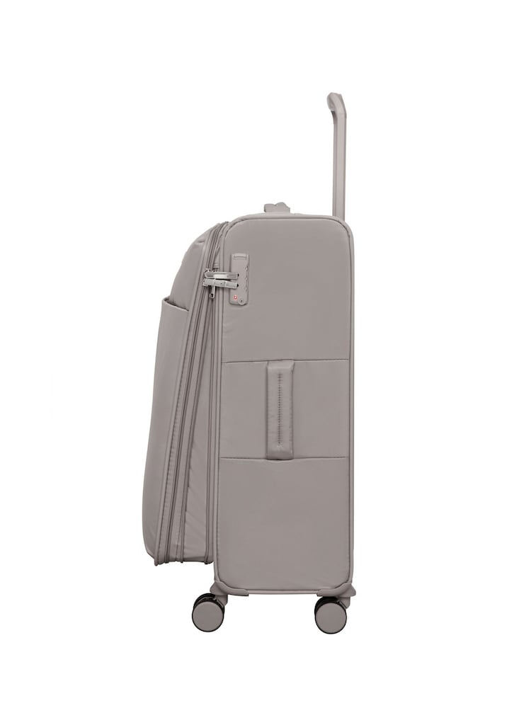 IT Luggage Medium Grey Lustrous Luxe Moon Rock Suitcase - Image 2 of 8