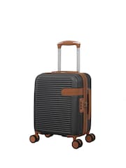 IT Luggage Grey Clarify Underseat Suitcase - Image 2 of 5