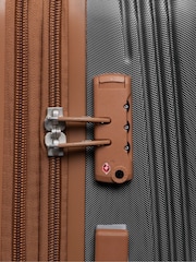 IT Luggage Grey Clarify Underseat Suitcase - Image 4 of 5