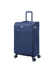 IT Luggage Medium Blue Lustrous Luxe Night Suitcase - Image 1 of 8