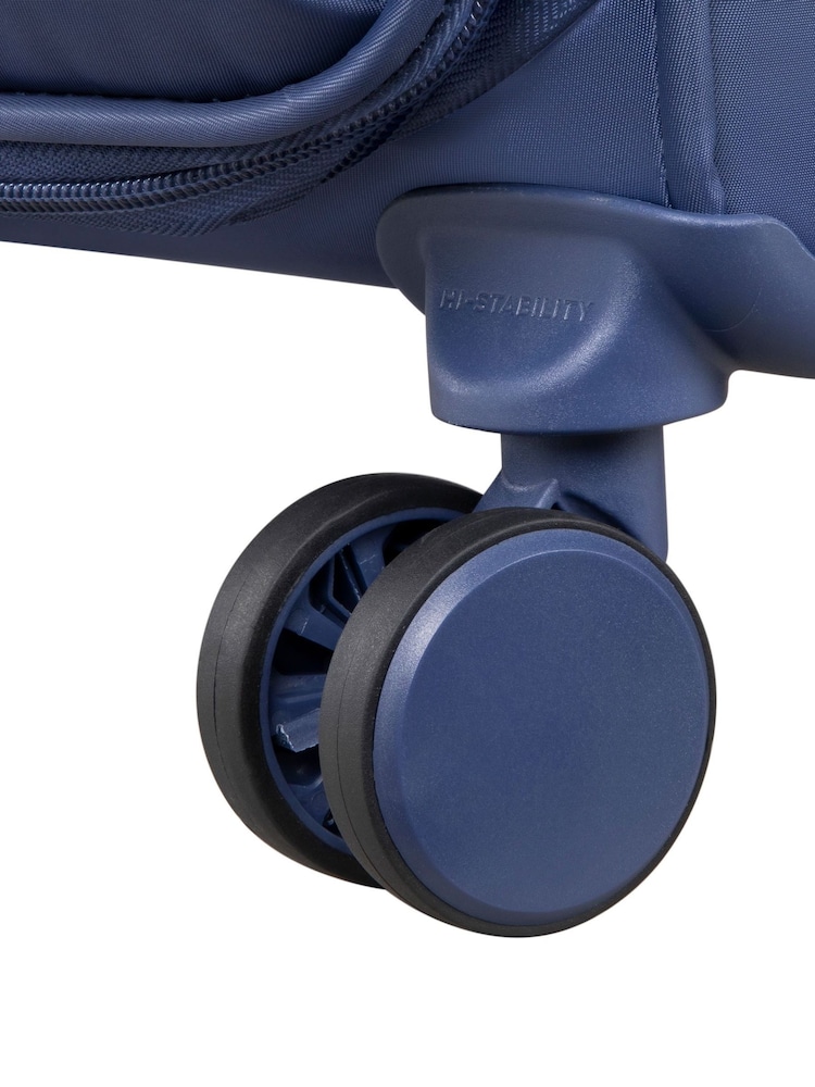 IT Luggage Medium Blue Lustrous Luxe Night Suitcase - Image 8 of 8