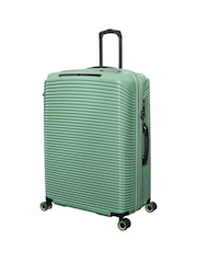 IT Luggage Large Green Traversed Hedge Suitcase - Image 6 of 8