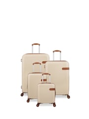 Creme - IT Luggage Clarify Creme Suitcase Set 4 Piece - Bild 2 von 11