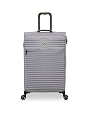 IT Luggage Medium Grey Circulator Suitcase - Image 1 of 8