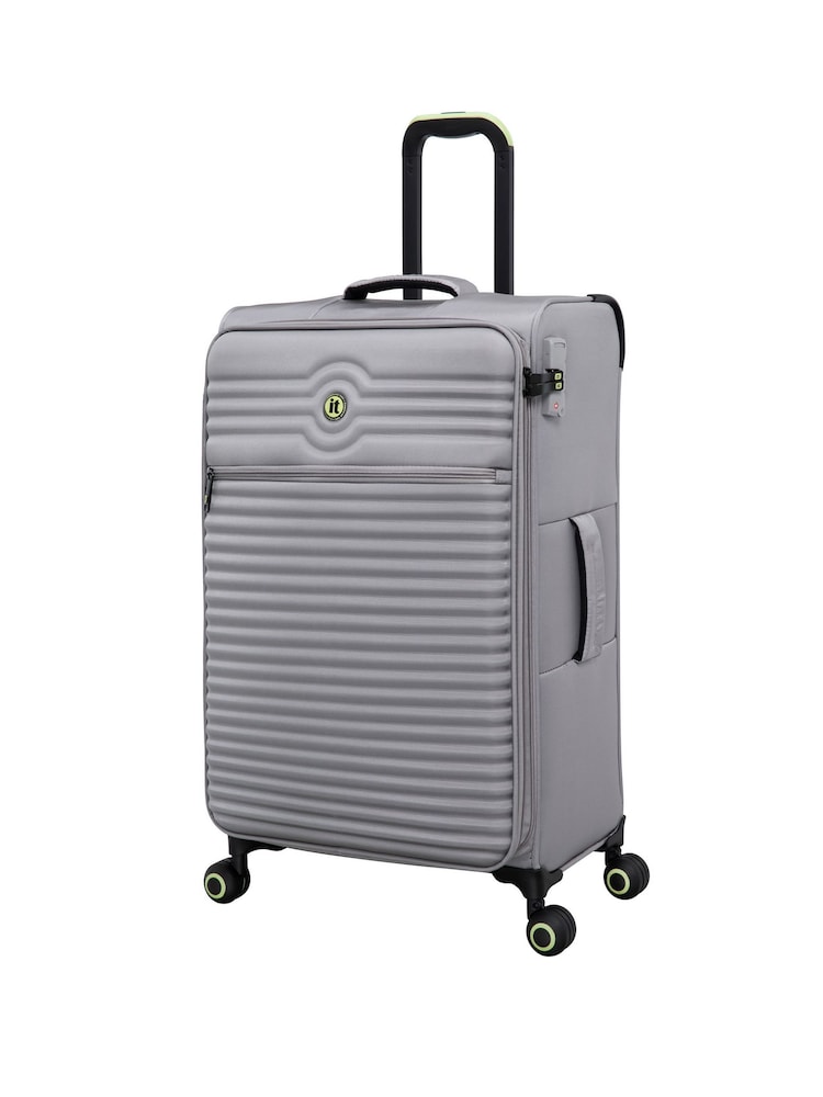 IT Luggage Medium Grey Circulator Suitcase - Image 2 of 8