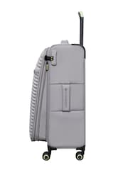 IT Luggage Medium Grey Circulator Suitcase - Image 3 of 8