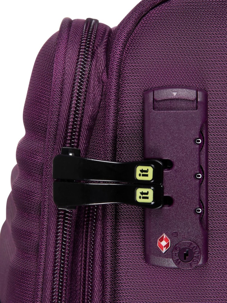 Lila - IT Luggage Purple Circulator Cabin Suitcase - Bild 8 von 8