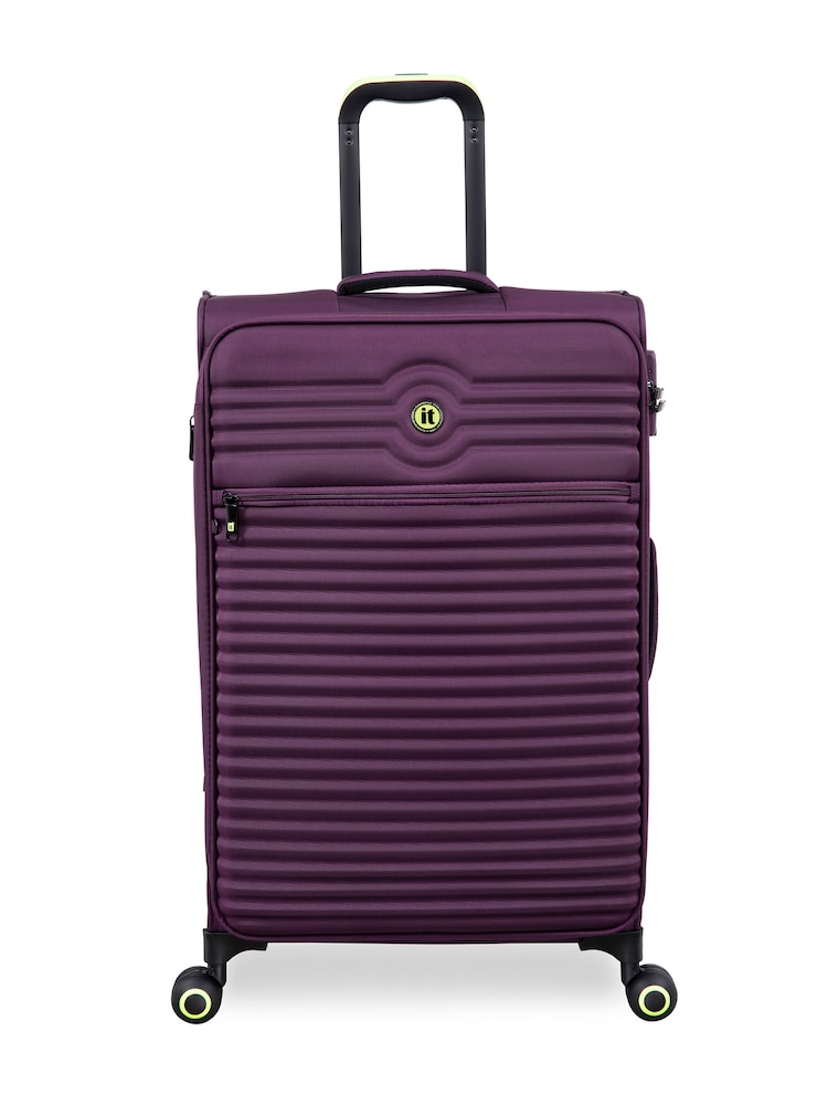 Lila - IT Luggage Medium Purple Circulator Suitcase - Bild 1 von 8