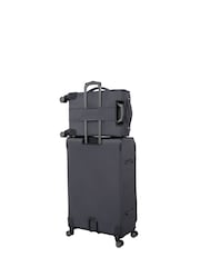 Grau - IT Luggage Grey Teleported Cabin Suitcase - Bild 9 von 12