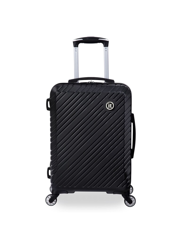 IT Luggage Recline Cabin Black Suitcase - Image 1 of 6 IT Luggage Recline Cabin Black Suitcase - Image 1 of 6