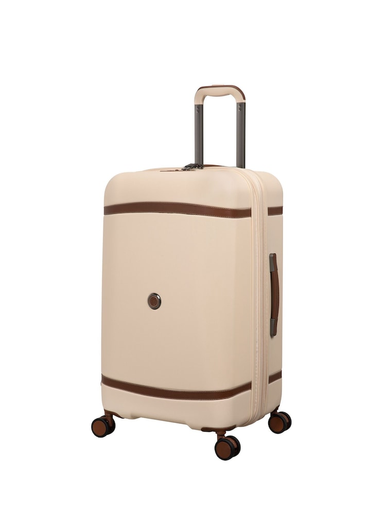 Creme - IT Luggage Medium Cream Extravagant Suitcase - Bild 2 von 8