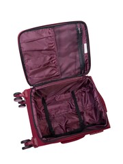 IT Luggage Red Lustrous Luxe French Port Cabin Suitcase - Image 6 of 8