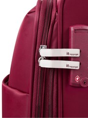IT Luggage Red Lustrous Luxe French Port Cabin Suitcase - Image 8 of 8