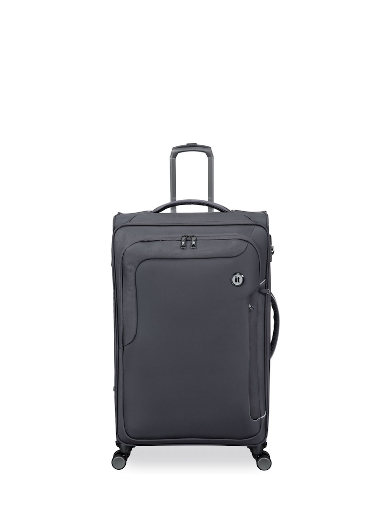 IT Luggage Large Grey Teleported Suitcase - Image 1 of 8