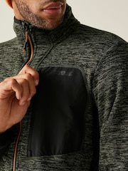 Regatta Green Baslinn Zipthrough Fleece - Image 4 of 7