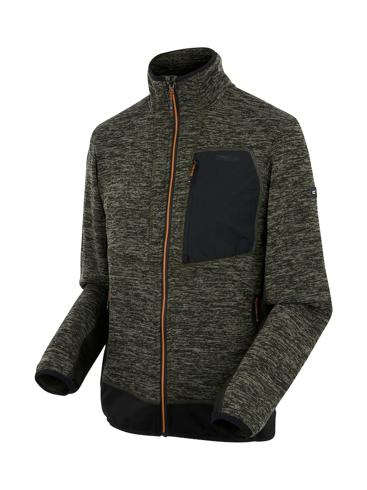 Regatta Green Baslinn Zipthrough Fleece - Image 7 of 7
