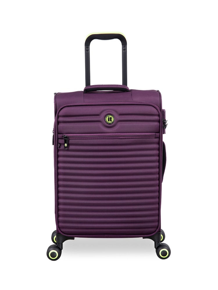 IT Luggage Purple Circulator Suitcase Set 3 Piece - Image 2 of 12