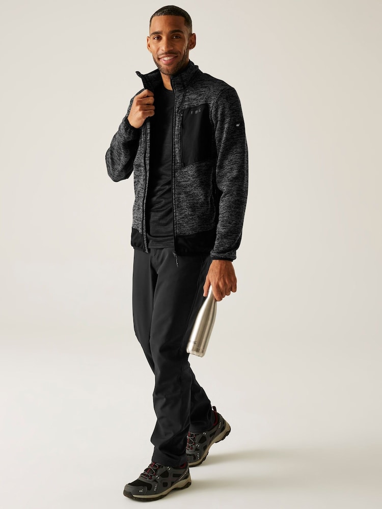 Regatta Grey Baslinn Zipthrough Fleece - Image 1 of 7