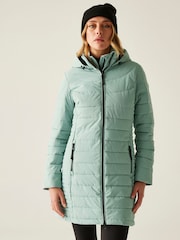 Regatta Light Green Andria Heavyweight Coat - Image 1 of 9