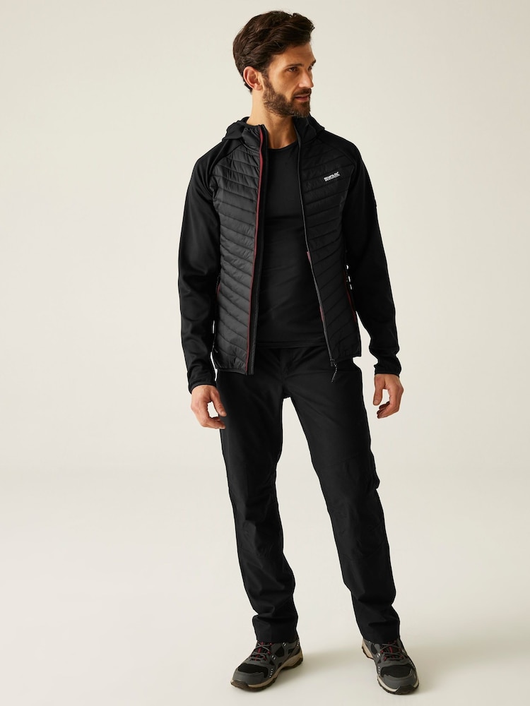 Regatta Chrome Black Andreson Hybrid Coat - Image 1 of 7