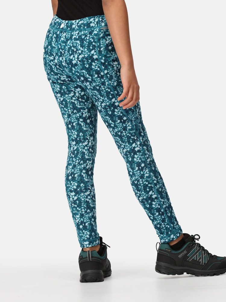 Regatta Blue Barlia Winter Leggings - Image 2 of 6 Regatta Blue Barlia Winter Leggings - Image 2 of 6