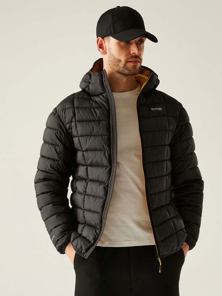 Regatta Black Asper Midweight Coat - Image 1 of 8