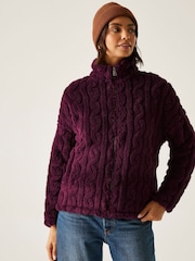 Regatta Purple Alaiya Fluffy Fleece - Image 2 of 8
