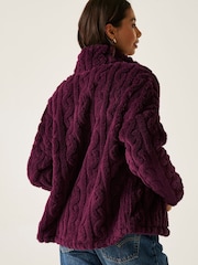 Regatta Purple Alaiya Fluffy Fleece - Image 3 of 8