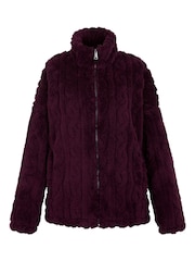 Regatta Purple Alaiya Fluffy Fleece - Image 6 of 8
