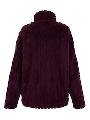 Regatta Purple Alaiya Fluffy Fleece - Image 8 of 8