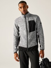 Regatta White Baslinn Zipthrough Fleece - Image 2 of 7