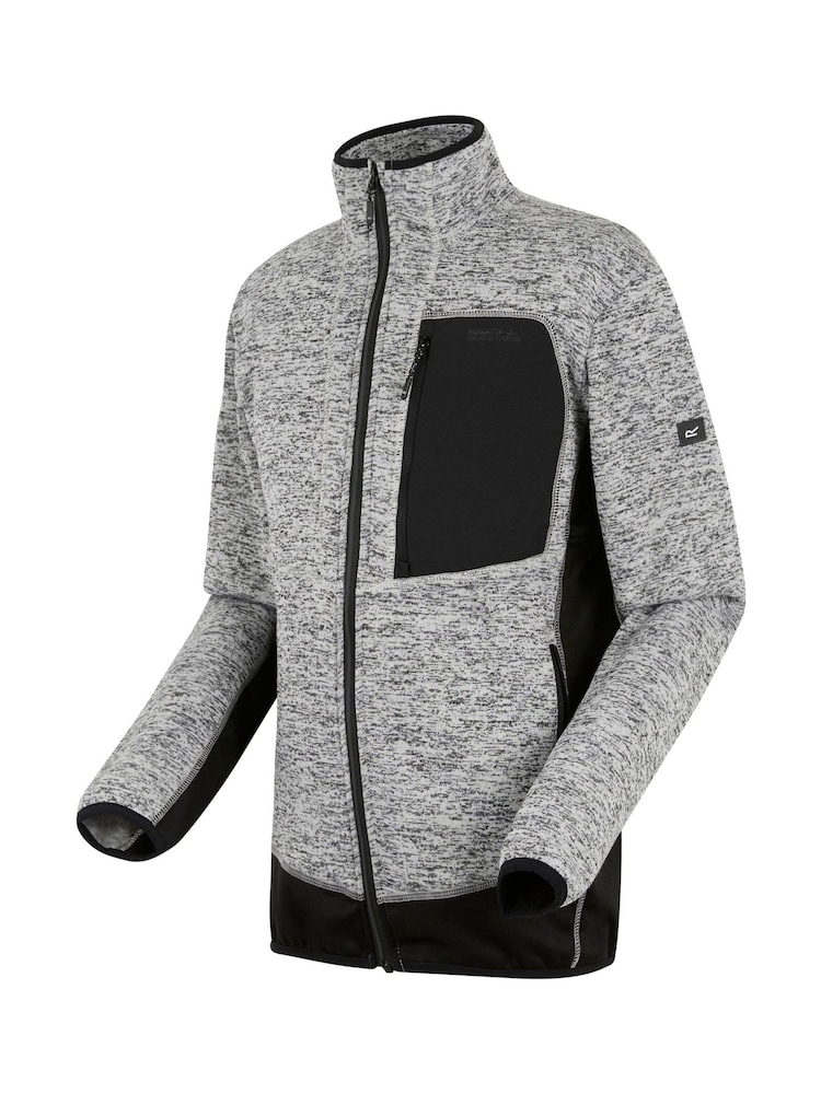 Regatta White Baslinn Zipthrough Fleece - Image 7 of 7 Regatta White Baslinn Zipthrough Fleece - Image 7 of 7