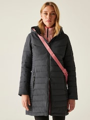 Cinza - Regatta Andria Heavyweight Coat - Imagem 1 de 9