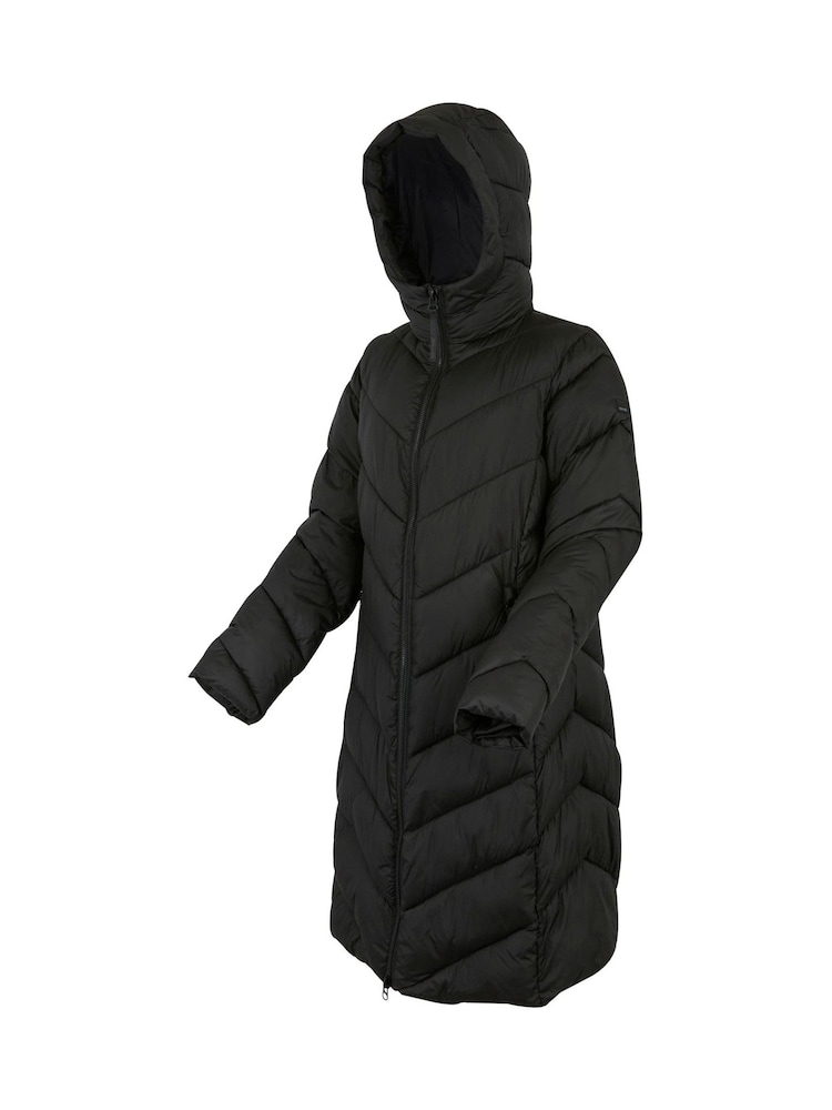 Regatta Black Anita Heavyweight Coat - Image 8 of 8 Regatta Black Anita Heavyweight Coat - Image 8 of 8
